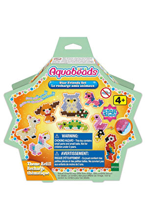 Kız Çocuk Oyuncak Erkek Çocuk Oyuncak Aqua Beads Starbead Arkadaşlar Seti 31602 Eğitici Oyuncaklar