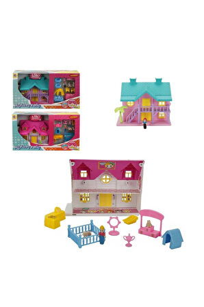 Kız Çocuk Oyuncak Erkek Çocuk Oyuncak 2 Katlı Ev Oyun Seti Villa 1adet Fiyatıdır Eğitici Oyuncaklar