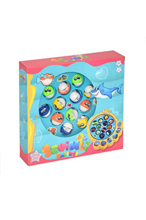 Kız Çocuk Oyuncak Erkek Çocuk Oyuncak Hareketli ve Sesli Balık Tutma Oyun Seti Eğitici Oyuncaklar