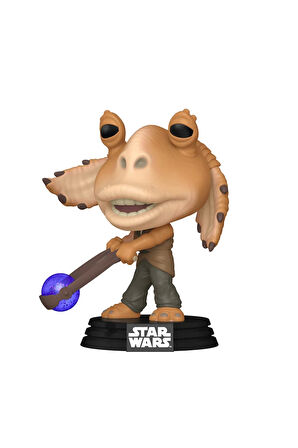 Kız Çocuk Oyuncak Erkek Çocuk Oyuncak Funko POP! Jar Jar Binks with Booma Balls 76017 Eğitici Oyunca
