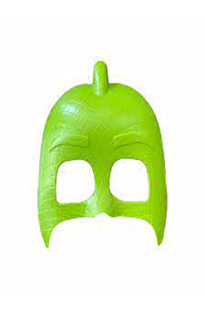 Eğitici Öğretici Çocuk Oyuncaklar Pj Maskeliler Maskesi Yeşil Pj Maskeli Maske Sert Plastik Maske