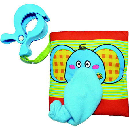 Eğlenceli Oyuncak Biba Toys İlk Seyahat Kitabım Puset Oyuncağı Kız Erkek Çocuk Eğitici Eğitici Oyu