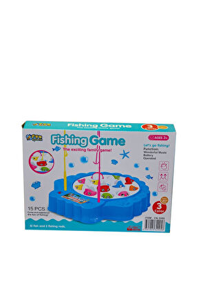 Kız Çocuk Oyuncak Erkek Çocuk Oyuncak CN2095 Kutulu Pilli Balık Oyunu Eğitici Oyuncaklar