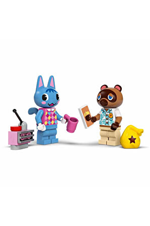 Kız Çocuk Oyuncak Erkek Çocuk Oyuncak Animal Crossing Nook’s Cranny ve Rosie Evi 77050 Eğitici Oyunc