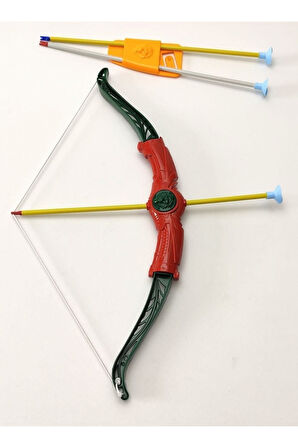 Eğitici Öğretici Çocuk Oyuncaklar Ok-yay Seti Büyük Boy 50Cm 4-11 Yaş