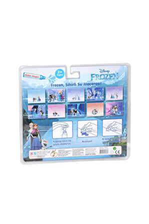 Kız Çocuk Oyuncak Erkek Çocuk Oyuncak BK005 Gepettoys, Frozen Sihirli Boyama Kitabı Eğitici Oyuncakl