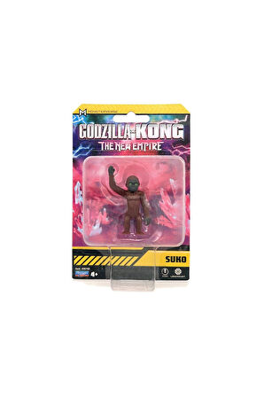 Kız Çocuk Oyuncak Erkek Çocuk Oyuncak MN313000 Godzilla vs. Kong Mini Figür 5cm - 1adet stokta Olan