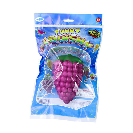 Öğretici Oyuncak Squishy Üzüm Kız Erkek Çocuk Eğitici