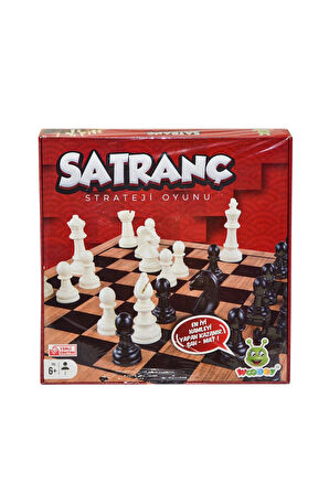 Kız Çocuk Oyuncak Erkek Çocuk Oyuncak 086KR Woodoy Satranç Takımı -Karsan Eğitici Oyuncaklar