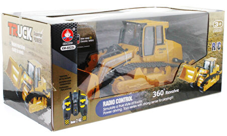 Kız Erkek Çocuk Oyuncak Uzaktan Kumandalı Güçlü Dozer Kız Erkek Çocuk Eğitici