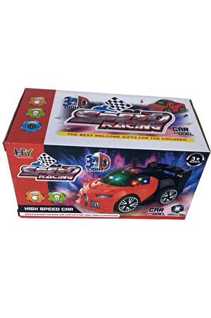 Kız Çocuk Oyuncak Erkek Çocuk Oyuncak Kutulu Işıklı Sesli Araba - 010-1 Eğitici Oyuncaklar