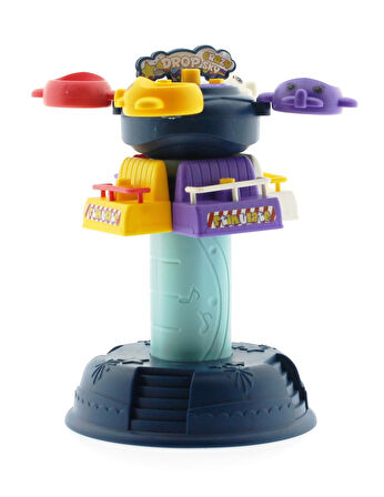 Eğlenceli Oyuncak Sök Tak Kule Lacivert Lunapark Eğlencesi Kız Erkek Çocuk Eğitici