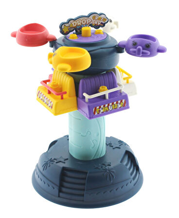 Eğlenceli Oyuncak Sök Tak Kule Lacivert Lunapark Eğlencesi Kız Erkek Çocuk Eğitici