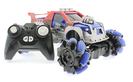 Eğlenceli Oyuncak Uzaktan Kumandalı Storm Riders Kırmızı Jeep Kız Erkek Çocuk Eğitici Eğitici Oyun