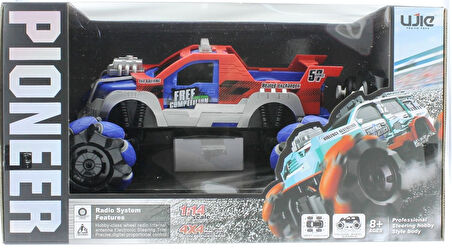 Eğlenceli Oyuncak Uzaktan Kumandalı Storm Riders Kırmızı Jeep Kız Erkek Çocuk Eğitici Eğitici Oyun