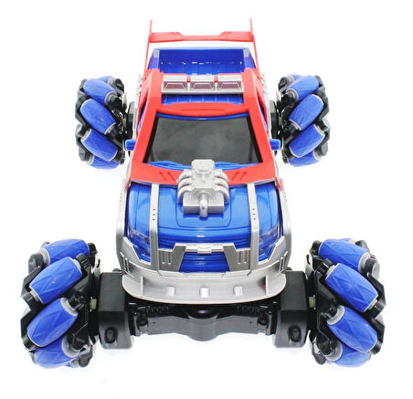 Eğlenceli Oyuncak Uzaktan Kumandalı Storm Riders Kırmızı Jeep Kız Erkek Çocuk Eğitici Eğitici Oyun