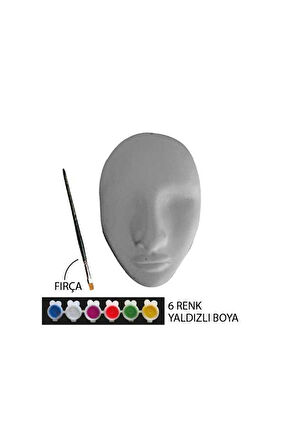 Kız Çocuk Oyuncak Erkek Çocuk Oyuncak KM5308 Karton Maske Boyama Seti Eğitici Oyuncaklar