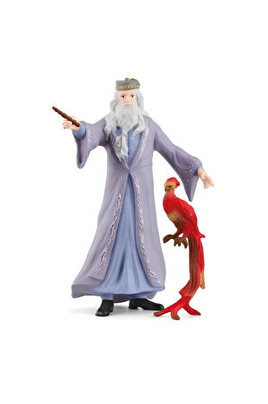 Kız Çocuk Oyuncak Erkek Çocuk Oyuncak Schleich Albus Dumbledore Fawkes 42637 Eğitici Oyuncaklar