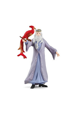 Kız Çocuk Oyuncak Erkek Çocuk Oyuncak Schleich Albus Dumbledore Fawkes 42637 Eğitici Oyuncaklar