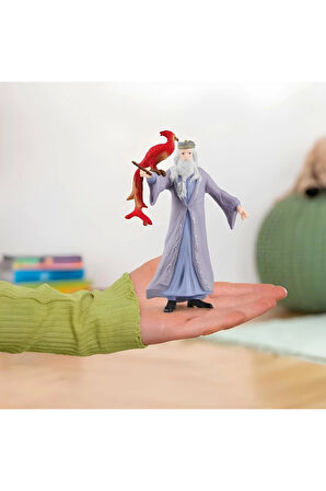 Kız Çocuk Oyuncak Erkek Çocuk Oyuncak Schleich Albus Dumbledore Fawkes 42637 Eğitici Oyuncaklar