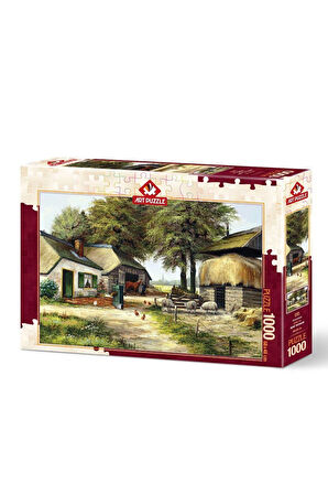 Kız Çocuk Oyuncak Erkek Çocuk Oyuncak 5181 Art Puzzle Çiftlik Evi 1000 Parça Puzzle Eğitici Oyuncakl