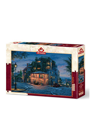 Kız Çocuk Oyuncak Erkek Çocuk Oyuncak 5228 Art Puzzle Pembe Ev 1000 Parça Puzzle Eğitici Oyuncaklar