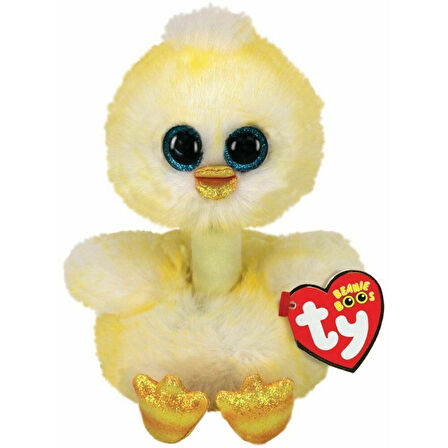 Eğlenceli Oyuncak Ty Beanie Boos Peluş Uzun Boyunlu Civciv Benedict 18cm Kız Erkek Çocuk Eğitici E