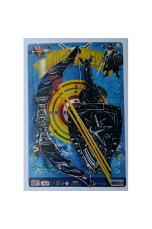 Eğitici Öğretici Çocuk Oyuncaklar Oyuncak Ok Yay Seti Kılıç Kalkan Set