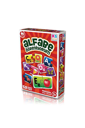 Kız Çocuk Oyuncak Erkek Çocuk Oyuncak AG257 KS, Alfabe Öğreniyorum / +3 yaş Eğitici Oyuncaklar