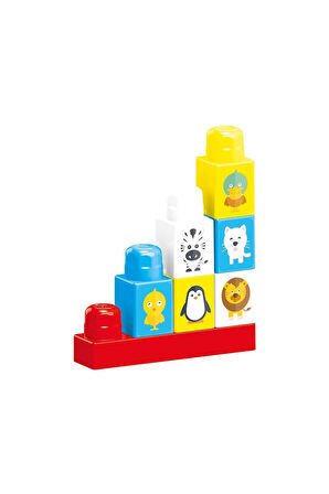 Kız Çocuk Oyuncak Erkek Çocuk Oyuncak 5019 Büyük Blok Seti 60 Parça-Dolu Oyuncak Eğitici Oyuncaklar