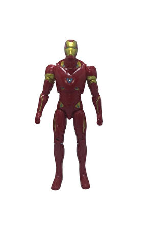Eğitici Öğretici Çocuk Oyuncaklar Demir Adam Ironman 20Cm Işıklı Figür