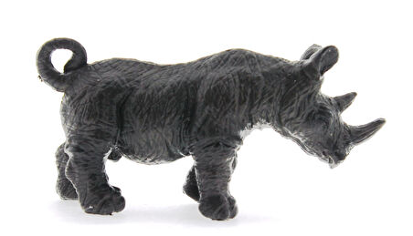 Eğitici Oyuncak Gergedan Model Figür Hayvan Kız Erkek Çocuk Eğitici