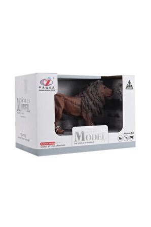 Kız Çocuk Oyuncak Erkek Çocuk Oyuncak Kutulu Model Figür Hayvan Aslan Eğitici Oyuncaklar