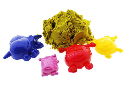 Kız Erkek Çocuk Oyuncak Harika Kanatlar Kovada Oyun Kumu Seti Sarı Kız Erkek Çocuk Eğitici Eğitici Oyunc