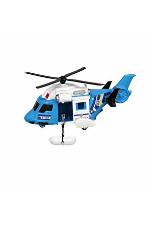 Kız Çocuk Oyuncak Erkek Çocuk Oyuncak ERN-2001 Heroes Toys Helikopter Polis Seti - Eren Oyuncak Eğit