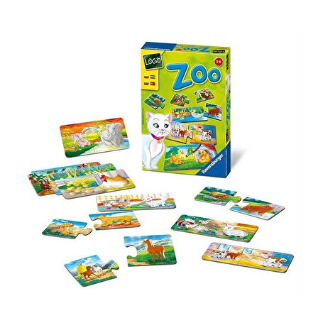 Kız Erkek Çocuk Oyuncak 243600 Ravensburger, Logo ZOO / 3-6 yaş Kız Erkek Çocuk Eğiticil