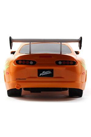 Kız Çocuk Oyuncak Erkek Çocuk Oyuncak Jada 1/16 Fast & Furious RC Brian's Toyota Eğitici Oyuncaklar