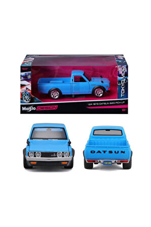 Kız Çocuk Oyuncak Erkek Çocuk Oyuncak MAY 32528 1973 Datsun 620 Pick Up 1:24 Model Araba -Necotoys E