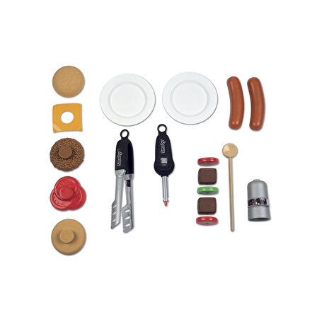 Öğretici Oyuncak 7600312001 Smoby, BBQ Grill - Barbekü / 3-8 yaş **OYUNCAK** Kız Erkek Çocuk Eğitici