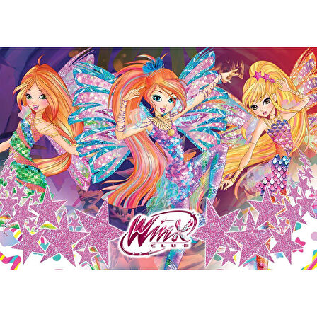 Eğitici Oyuncak WINX714 KS Winx / 100 Parça Puzzle Kız Erkek Çocuk Eğitici