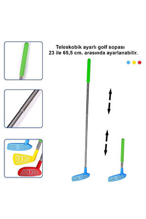 Kız Çocuk Oyuncak Erkek Çocuk Oyuncak Minyatür Mini Golf Seti - S00003258 Eğitici Oyuncaklar