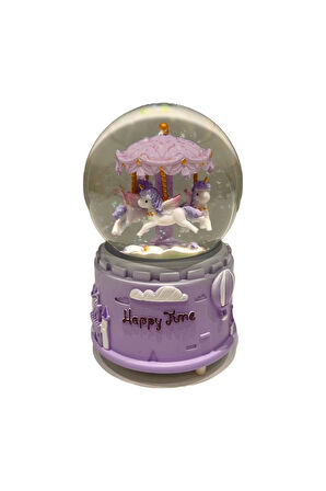 Kız Çocuk Oyuncak Erkek Çocuk Oyuncak Kar Küresi Orta Boy LLM-HDY0289 Eğitici Oyuncaklar