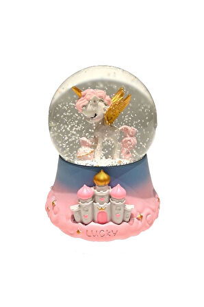 Kız Çocuk Oyuncak Erkek Çocuk Oyuncak Kar Küresi Orta Boy LLM-HDY0285 Eğitici Oyuncaklar