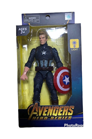 Eğitici Öğretici Çocuk Oyuncaklar Kaptan Amerika 15Cm Figür Oyuncak Captain America