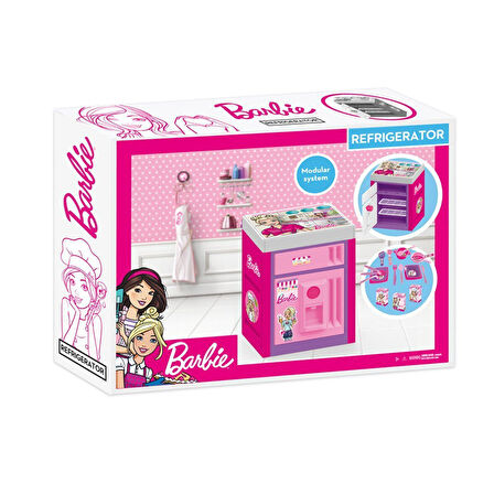 Eğlenceli Oyuncak 1613 Barbie Buzdolabı Kız Erkek Çocuk Eğitici
