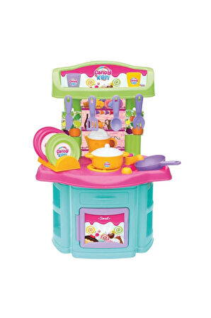 Kız Çocuk Oyuncak Erkek Çocuk Oyuncak Candy & Ken Şef Mutfak Set Eğitici Oyuncaklar