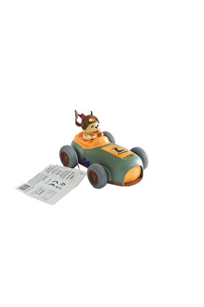 Kız Çocuk Oyuncak Erkek Çocuk Oyuncak MY66-K2213 Sesli Işıklı Çek Bırak Arabalı Çılgın Kedi Eğitici