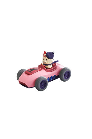 Kız Çocuk Oyuncak Erkek Çocuk Oyuncak MY66-K2213 Sesli Işıklı Çek Bırak Arabalı Çılgın Kedi Eğitici