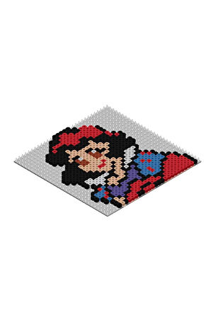 Kız Çocuk Oyuncak Erkek Çocuk Oyuncak 3in1 Pixel Pixel Boncuk Aktivite ve Oyuncak Seti S00005169 E