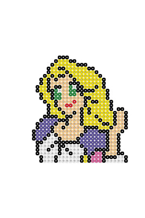 Kız Çocuk Oyuncak Erkek Çocuk Oyuncak 3in1 Pixel Pixel Boncuk Aktivite ve Oyuncak Seti S00005169 E